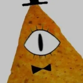 chat with ai character: Dorito bill Cipher