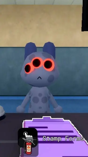 ai character: baby anomaly  background
