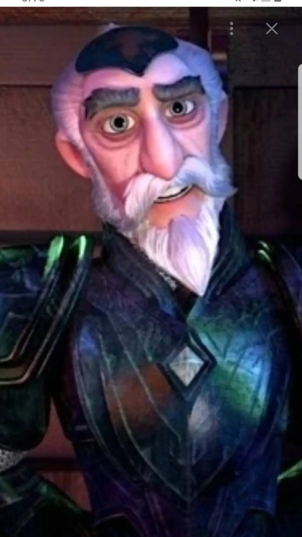 ai character: Merlin  background