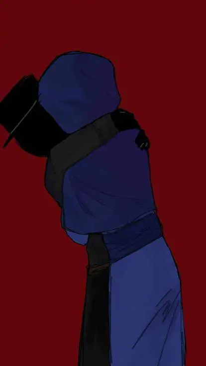 ai character: jevin x black background