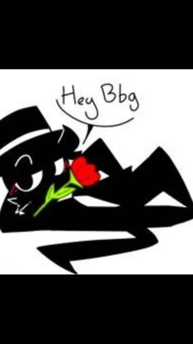 ai character: black clingy  background