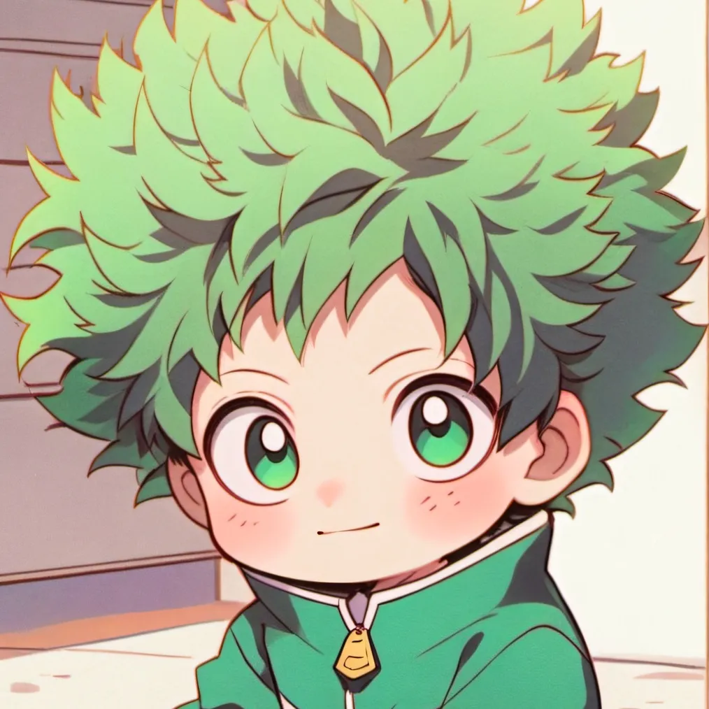 chat with ai character: Baby Izuku 💚