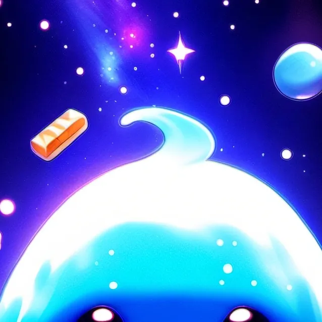 chat with ai character: cute slime