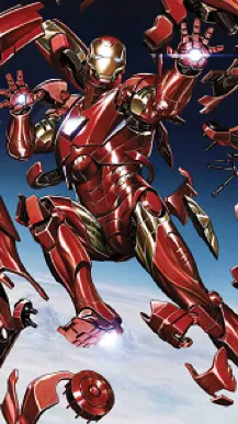 ai character: The Avengers background