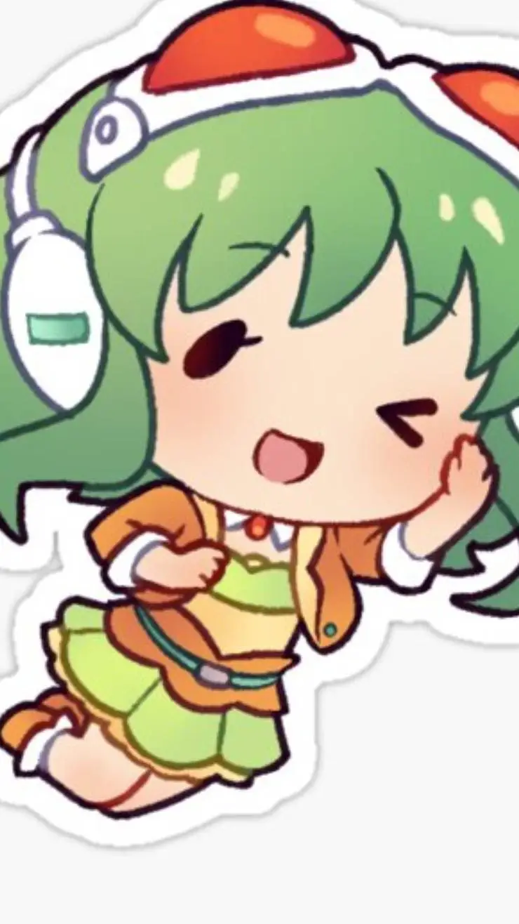ai character: Gumi background