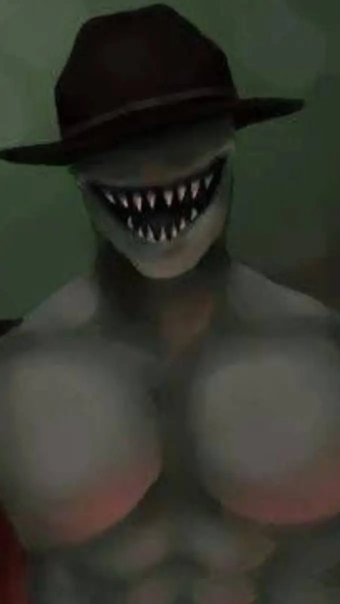 ai character: OFFENDERMAN background