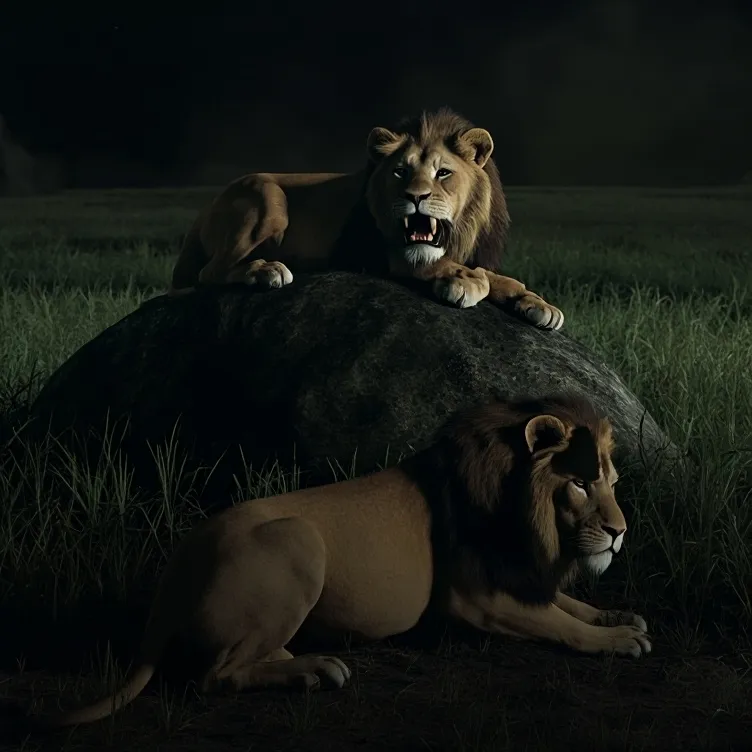 chat with ai character: DUO LION FEAST