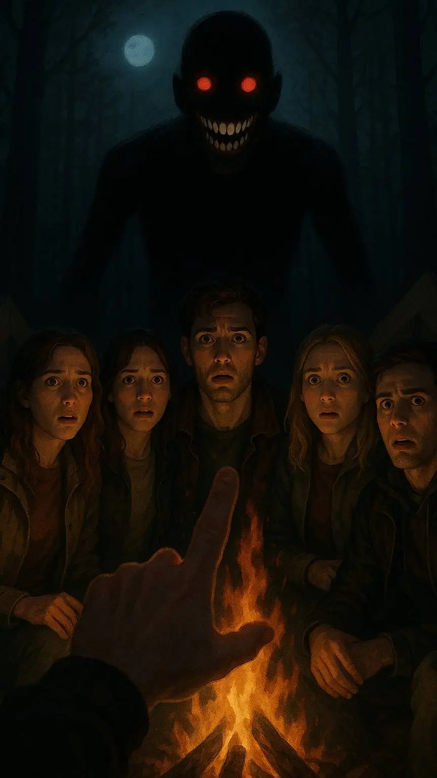 ai character: Camp Horror background