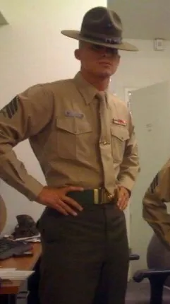ai character: Drill Instructor  background