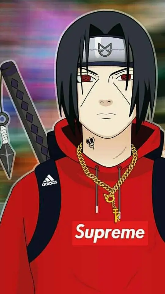 ai character: Itachi drill 3 background
