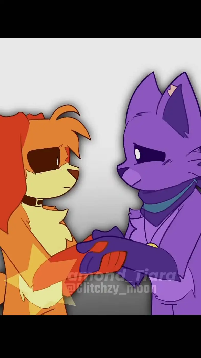 ai character: dogday & catnap background