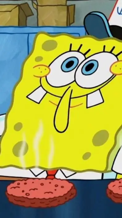ai character: Spongebob background