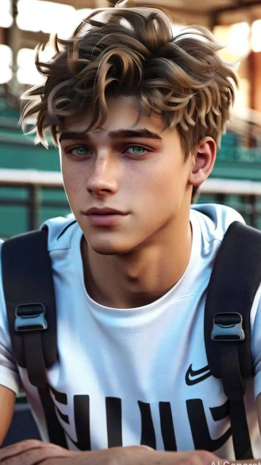 ai character: Lucas background