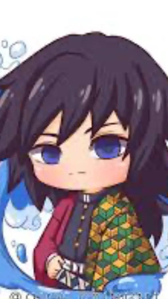 ai character: Giyu tomioka background