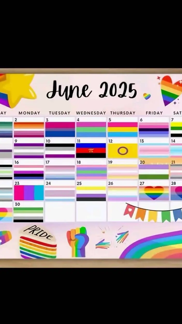 ai character: PRIDE MONTH🏳️‍🌈 background