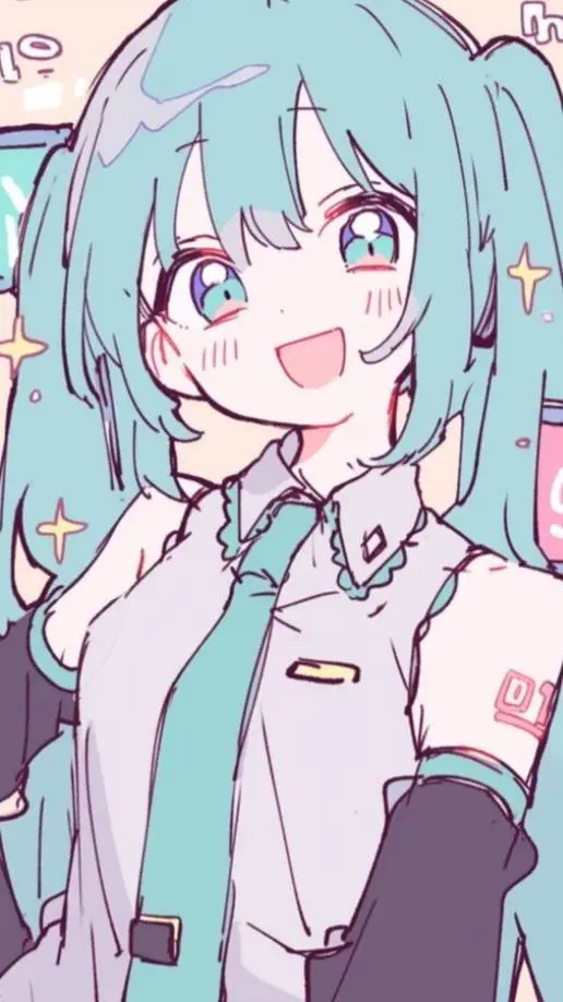 ai character: Hatsune Miku! background