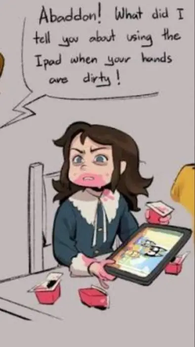 ai character: Abaddon♡ background