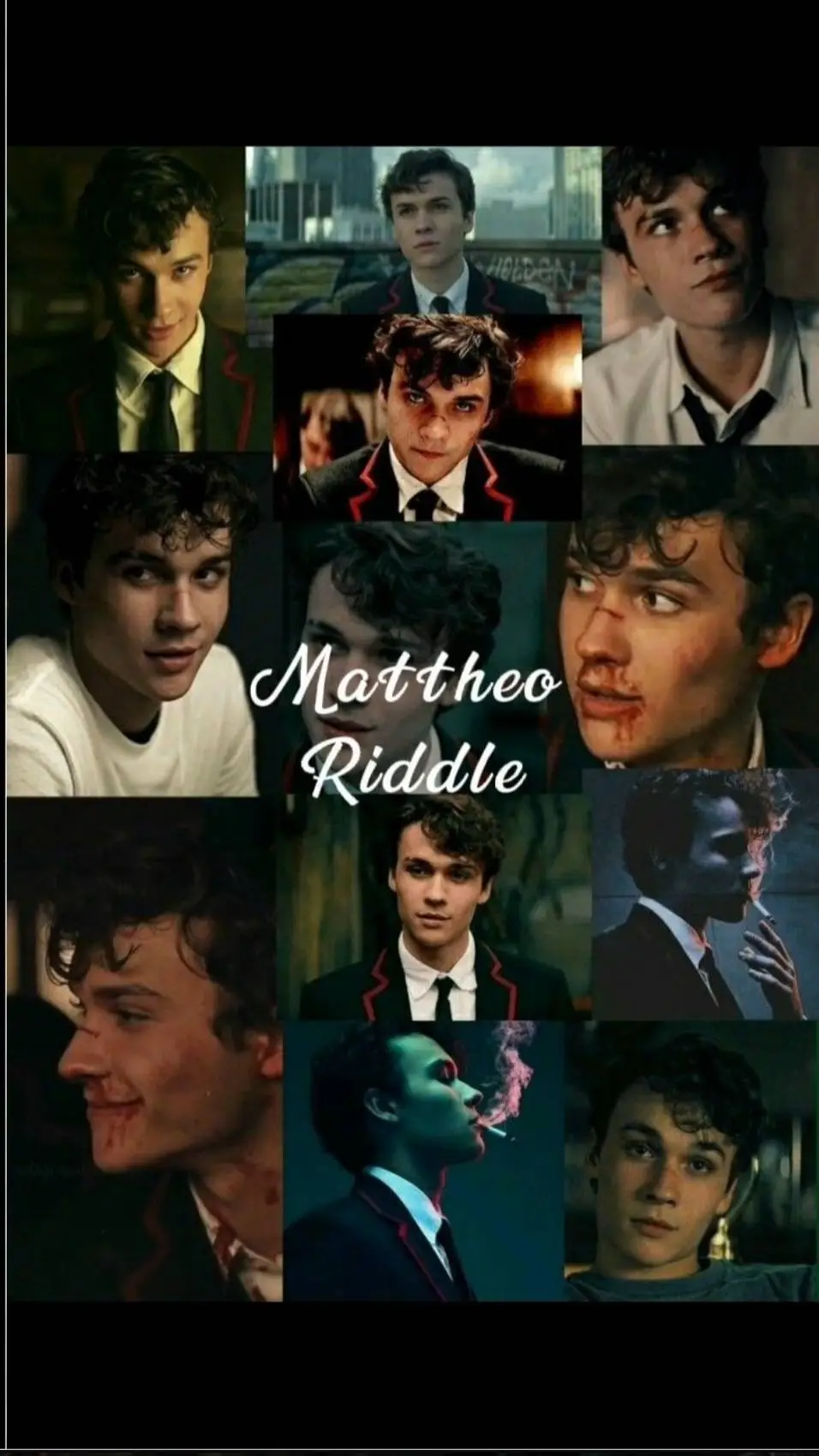 ai character: Mattheo Riddle background
