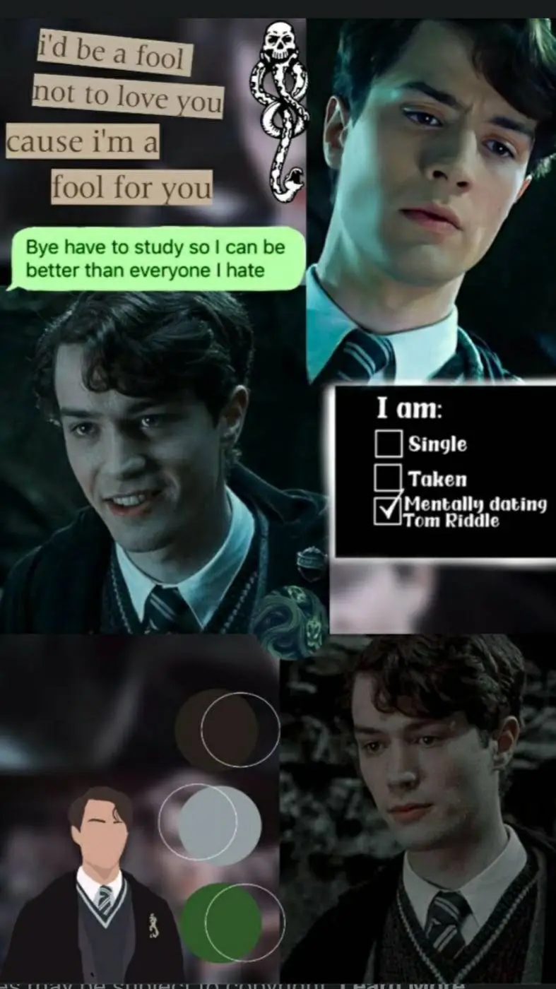 ai character: ~Tom Riddle~ background