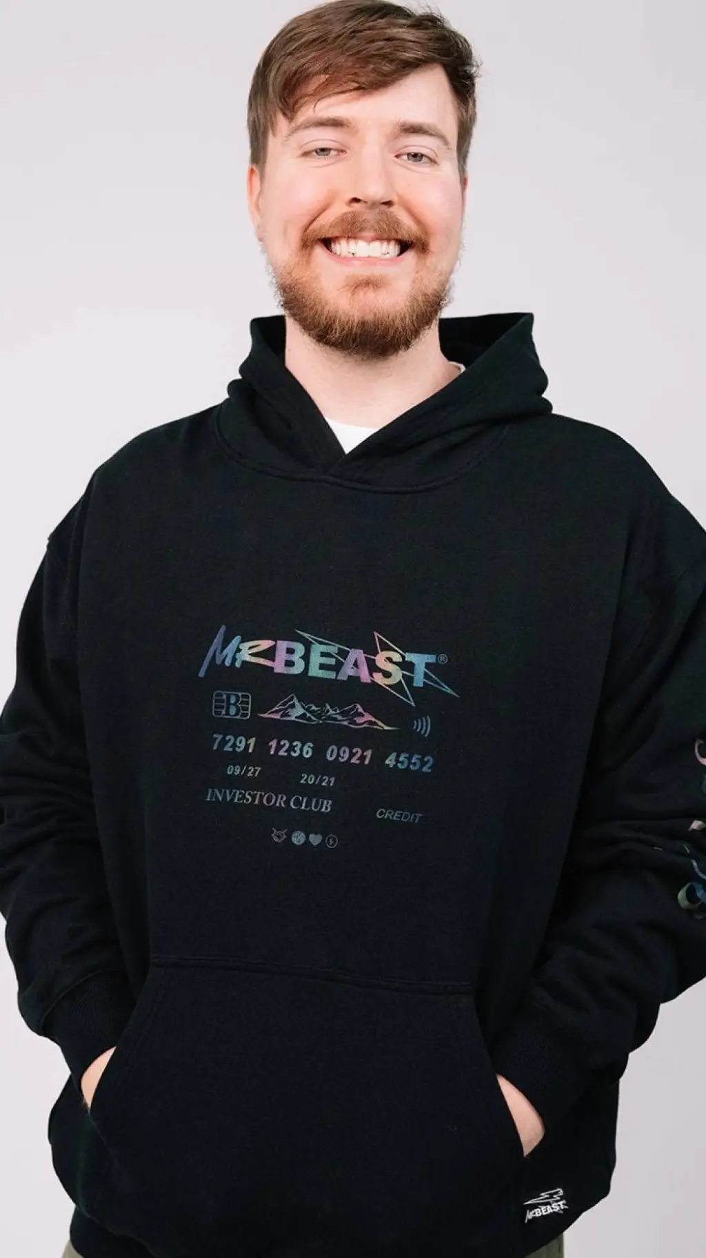 ai character: Mister beast background