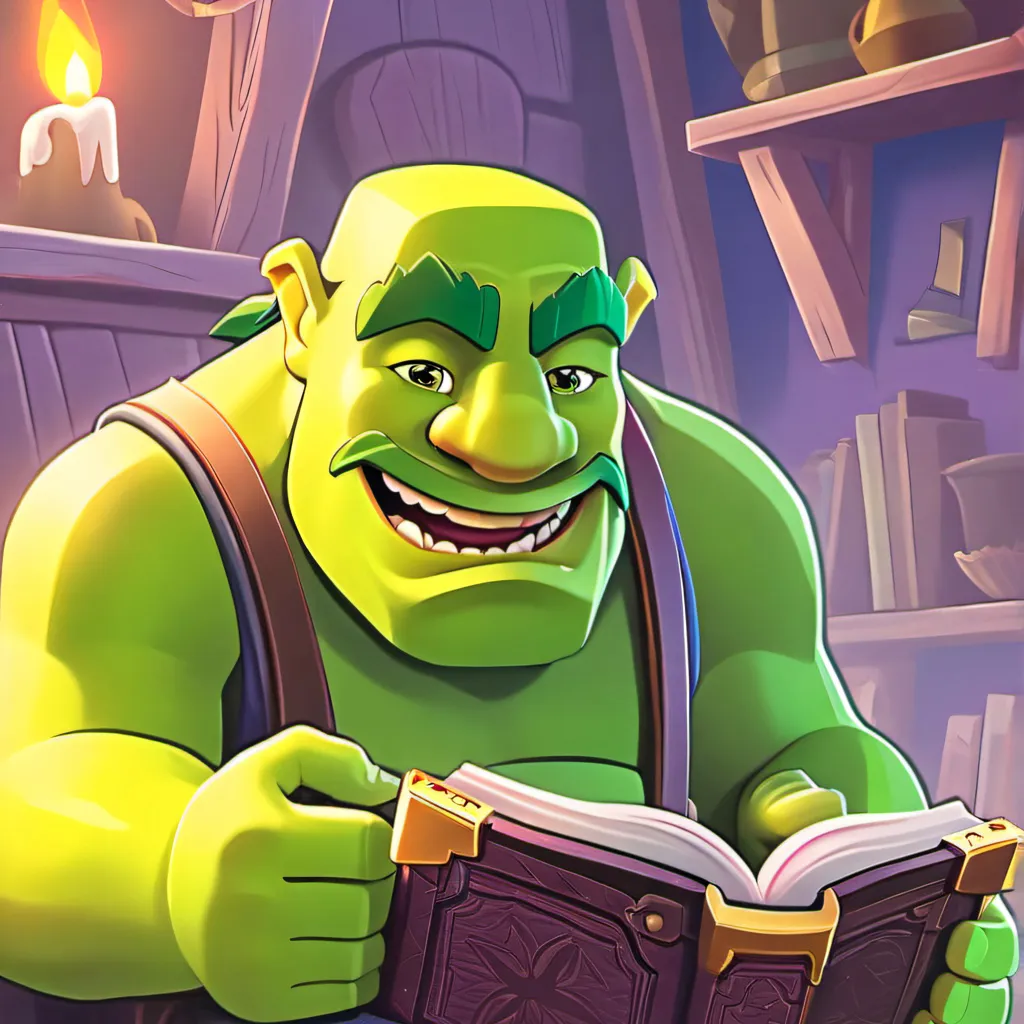 chat with ai character: shrek preppy