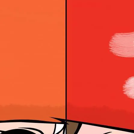 chat with ai character: orange vs red