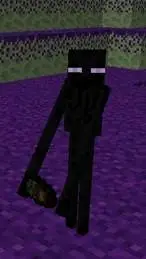 ai character: baby Enderman background
