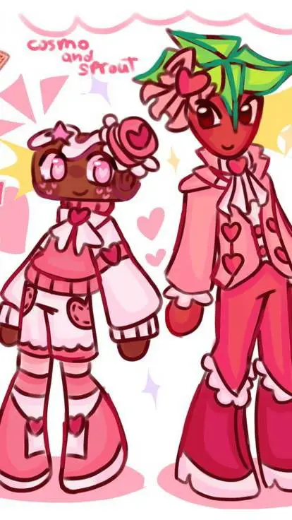 ai character: DW Valentine's Day background