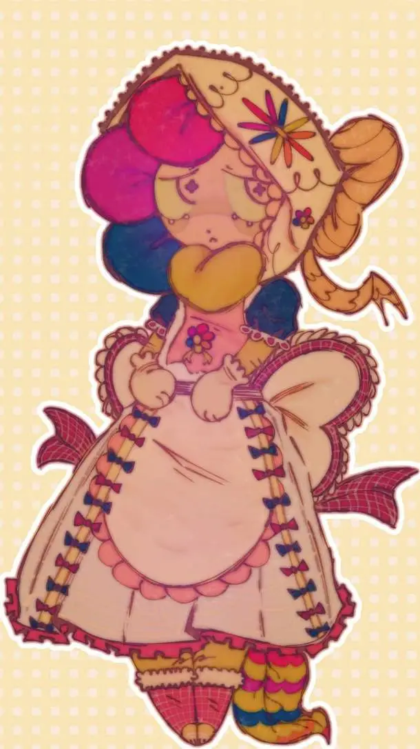 ai character: comfort clothes background