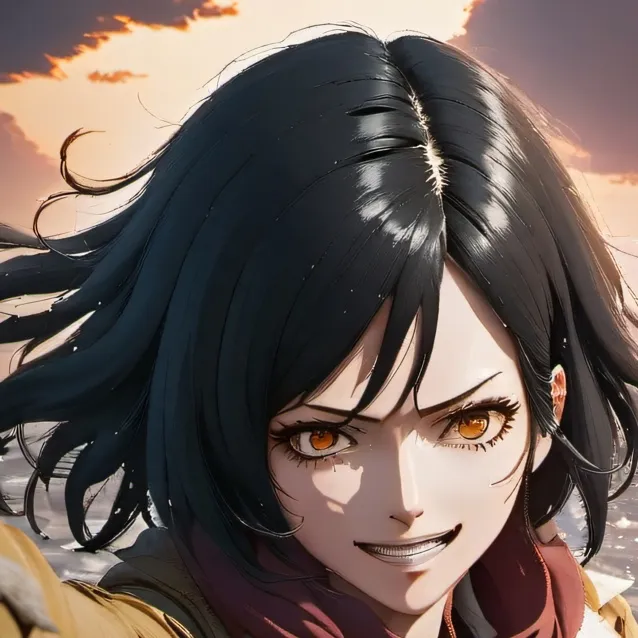 chat with ai character: drunk mikisa