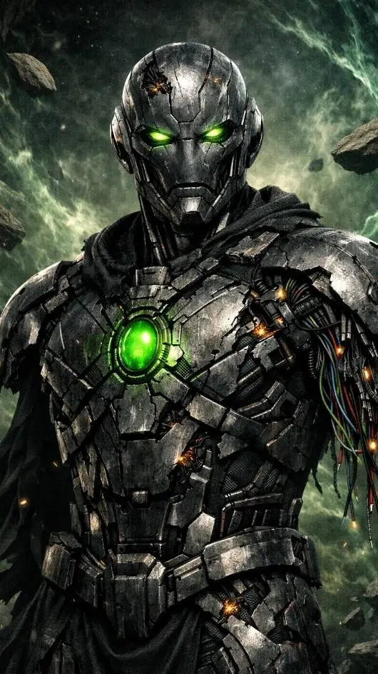 ai character: z-z ZOLTRON background