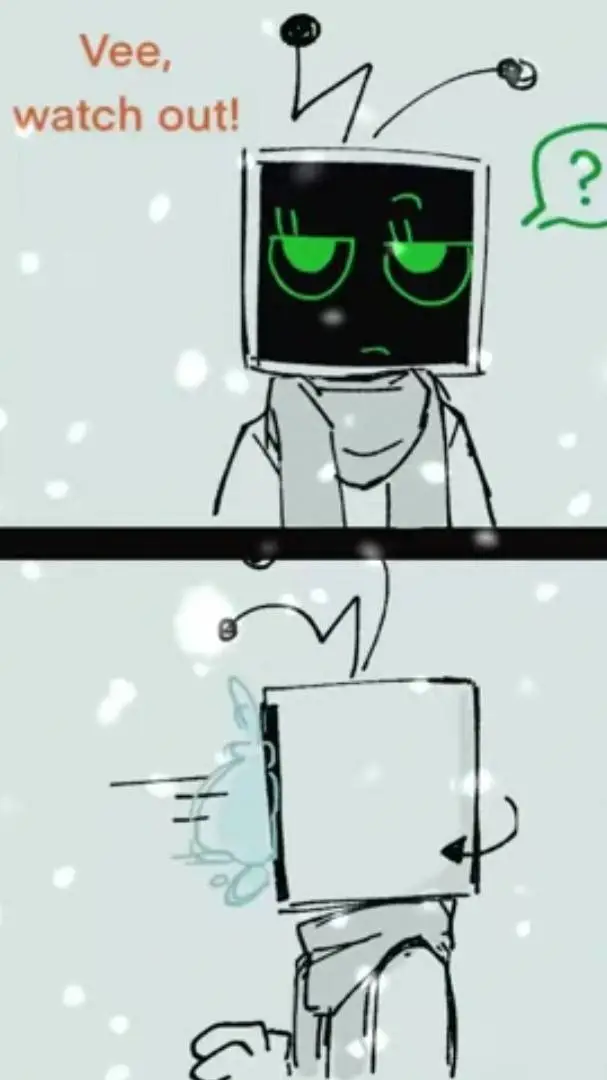 ai character: Snow Day! background
