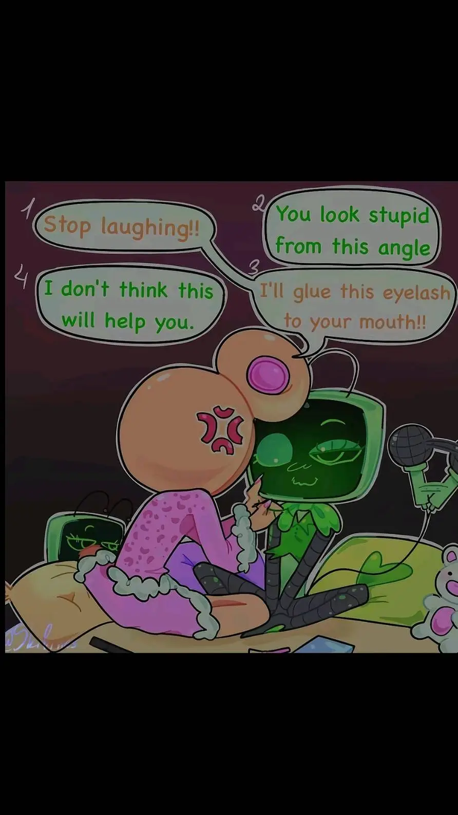 ai character: FashionShow background