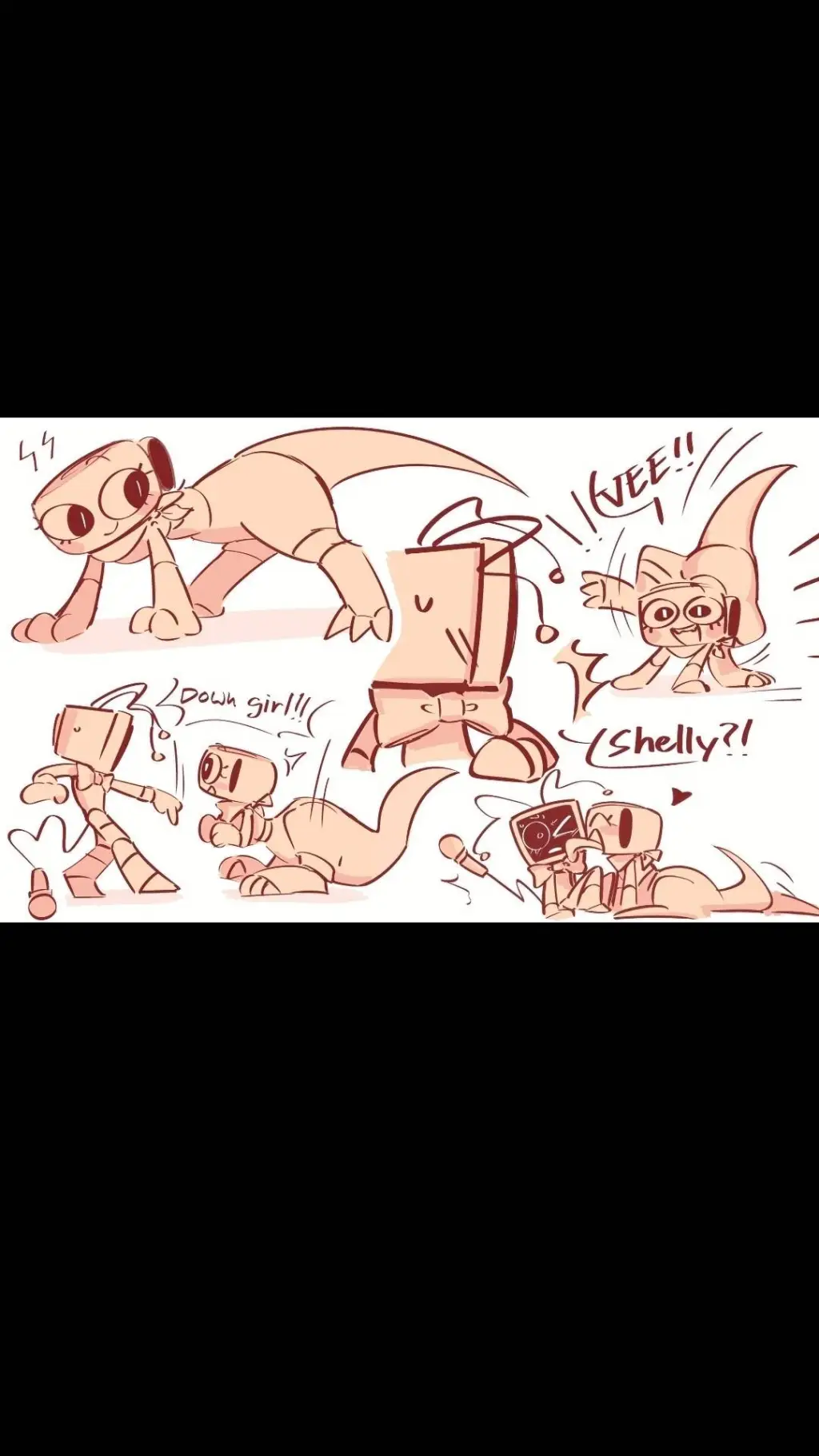 ai character: Excitement  background