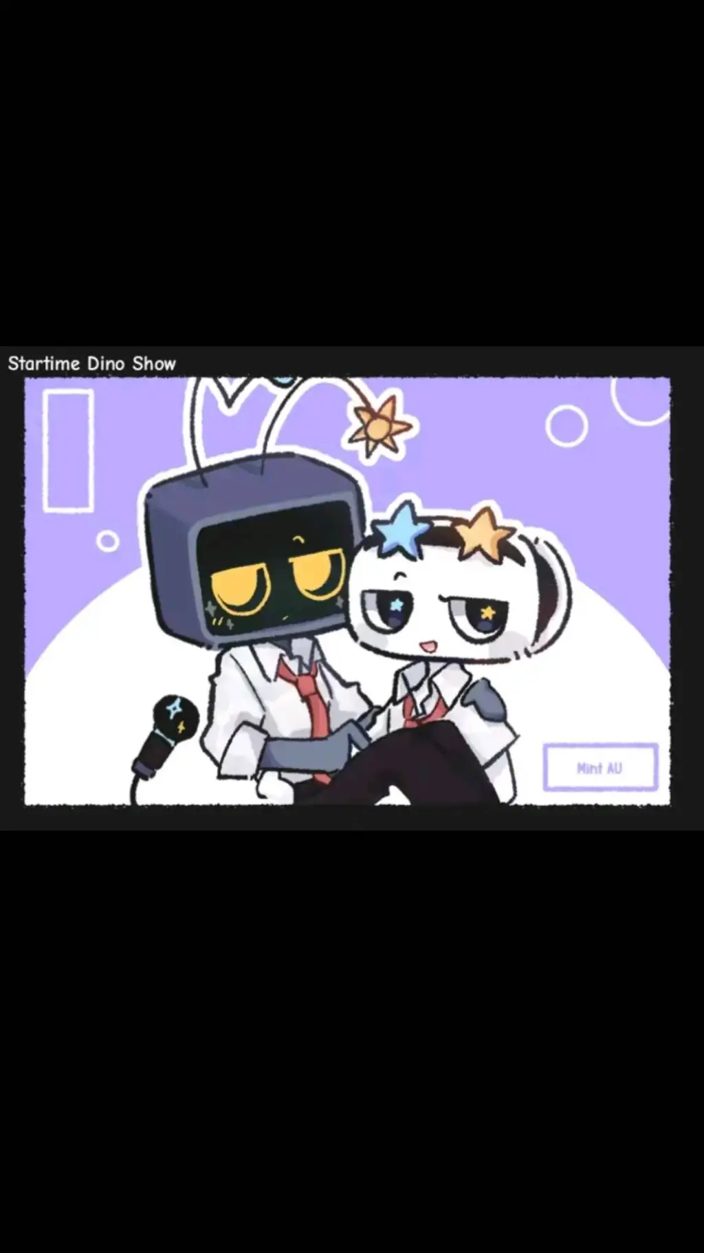 ai character: Dandy's School Au background