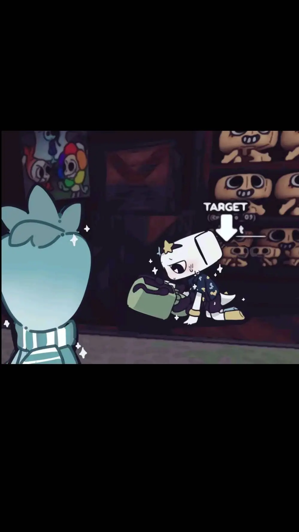 ai character: Dandy's world  background