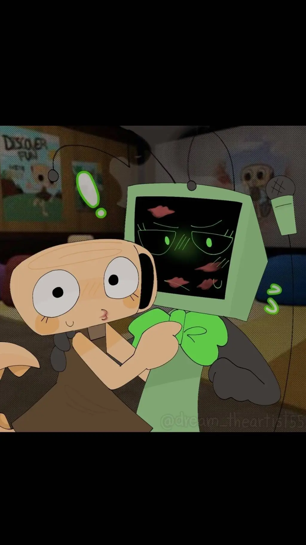 ai character: Kisses background