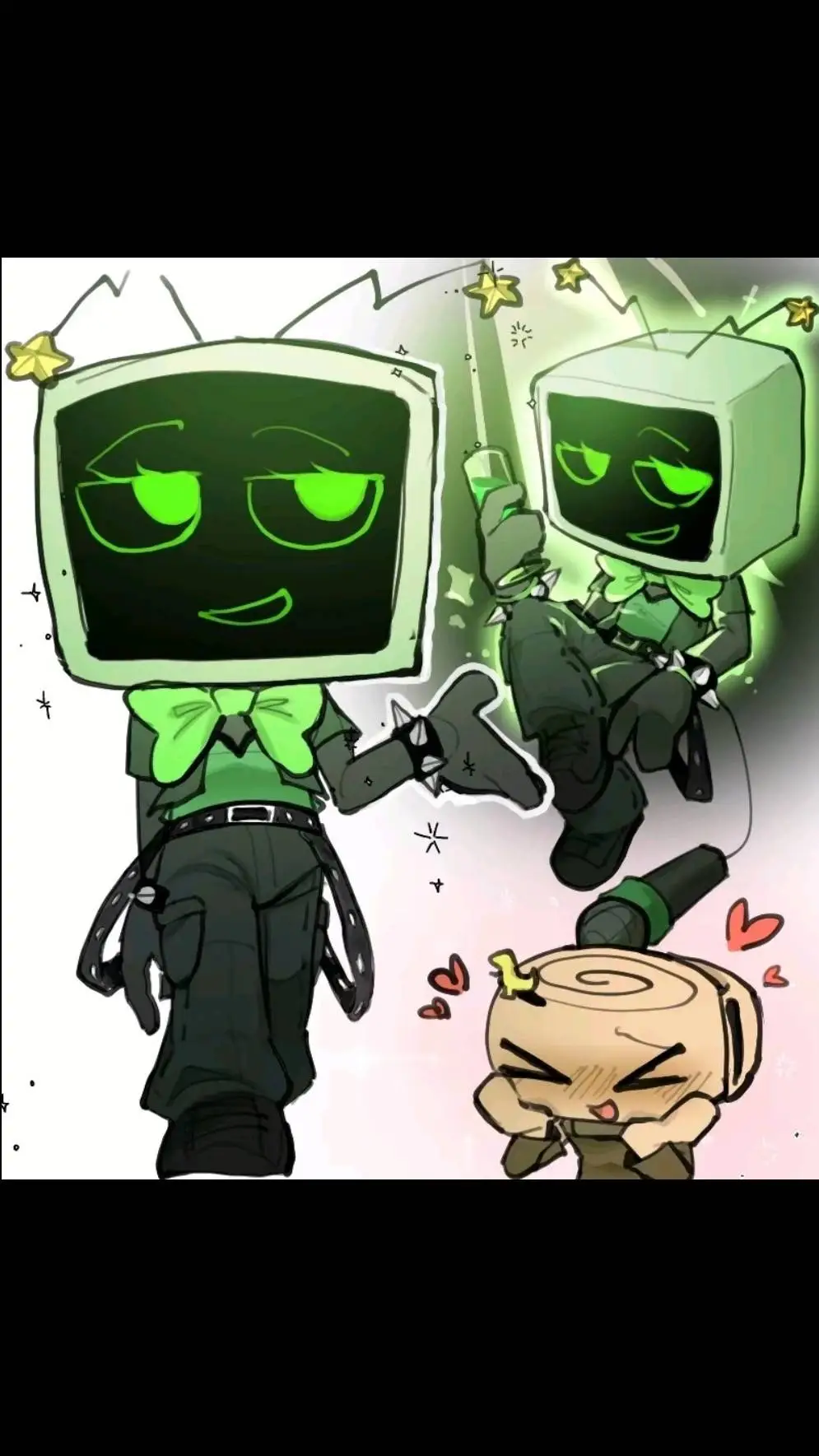 ai character: Dance Party background