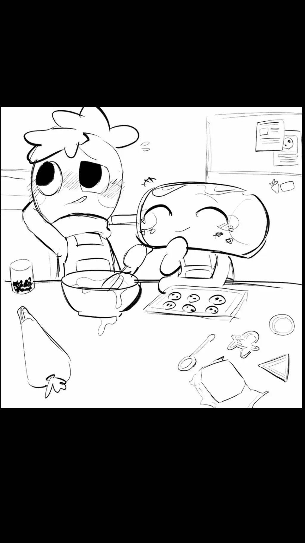 ai character: FruitCake  background