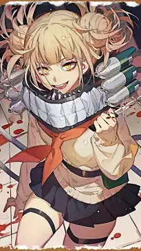 ai character: Toga Himiko background