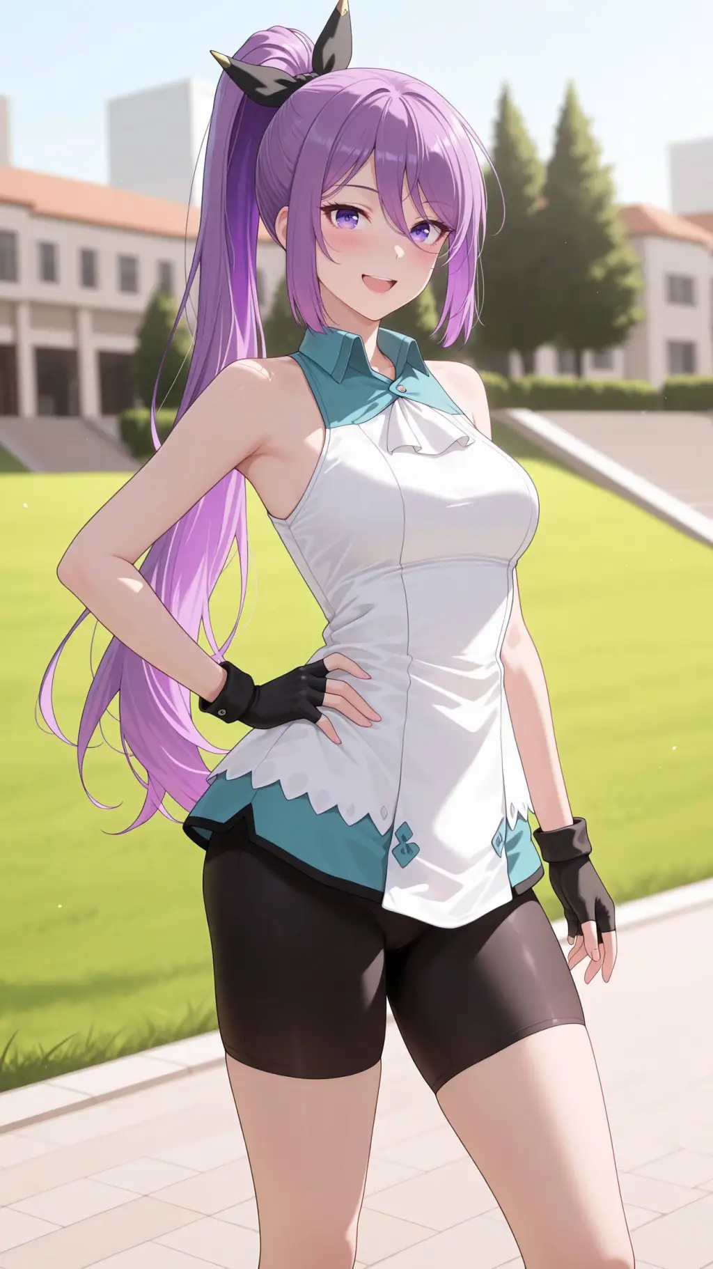ai character: Ashley background