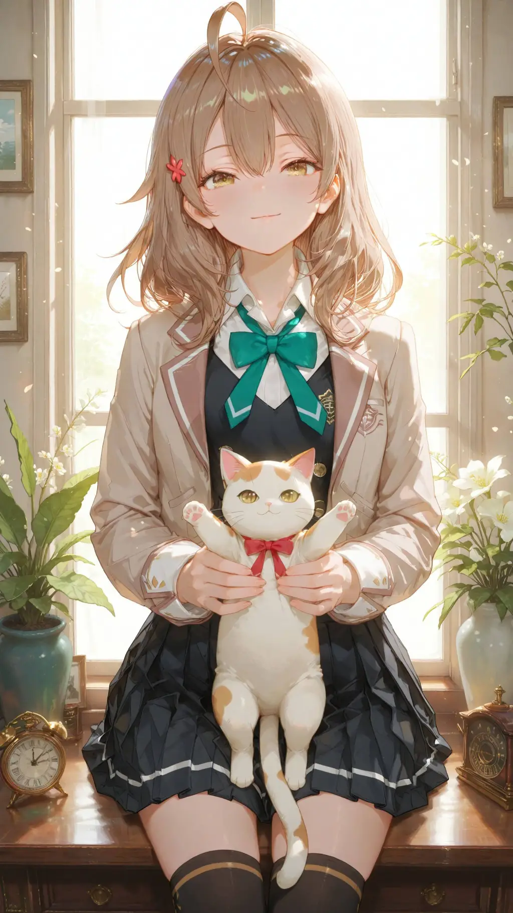 ai character: Masha background