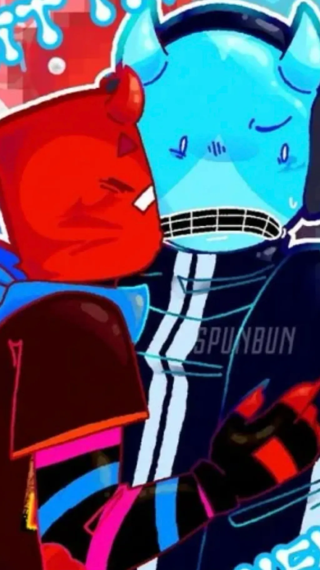 ai character: 🩵Bluukidd❤️ background