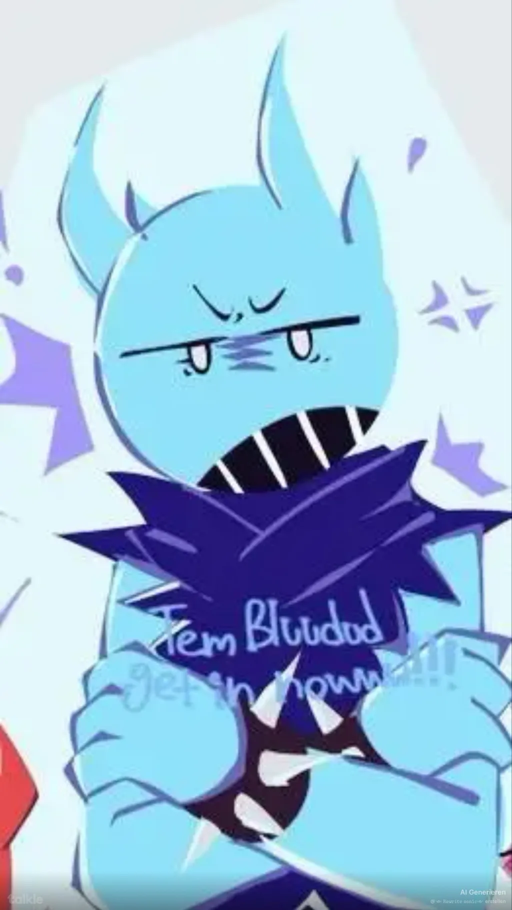 ai character: Bluudud x y/n background