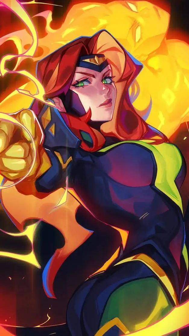 ai character: jean grey/phoenix  background