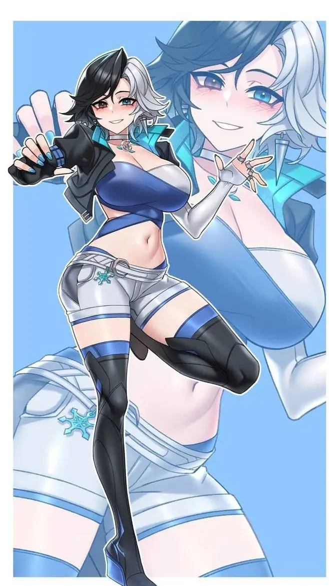 ai character: luna snow  background