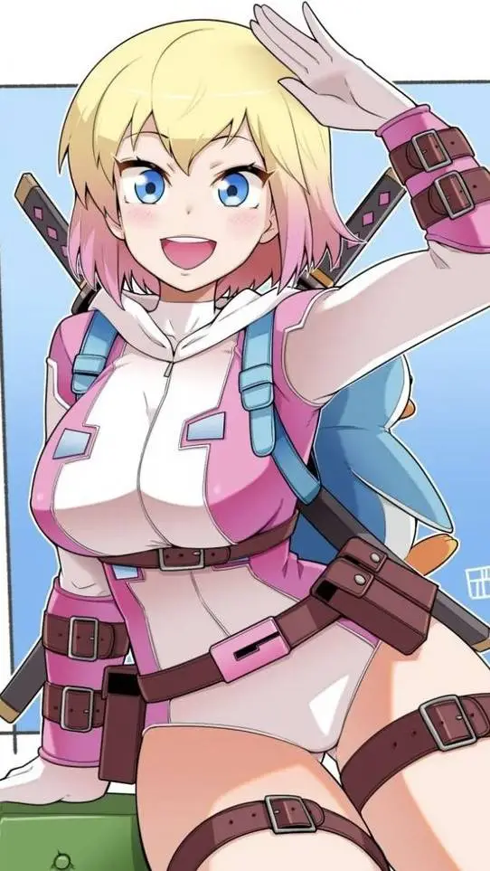ai character: gwenpool  background
