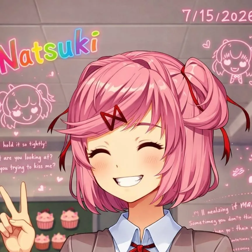 chat with ai character: Natsuki 