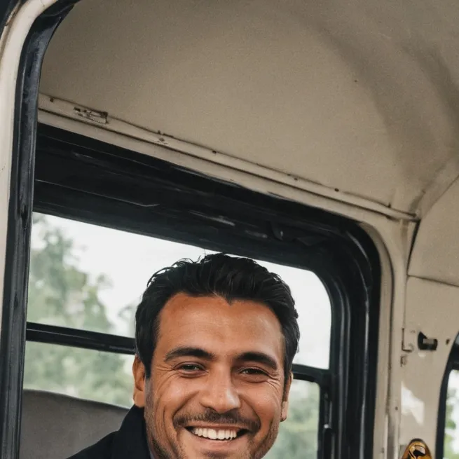 chat with ai character: CRK on a bus