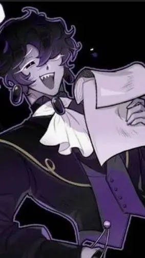 ai character: Black sapphire background